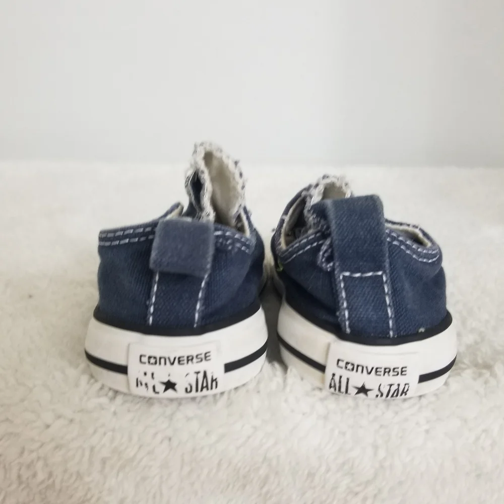 Converse All Star Blue no tie sneakers
